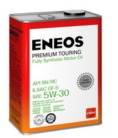 Синтетическое моторное масло ENEOS Premium Touring SN 5W-30, 1 л