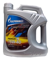 Масло моторное Газпромнефть  Premium 5W40 SN/SM/CF 4л. синт.