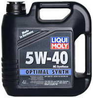 Масло моторное Optimal Synth 5W40 SM/CM/CF A3/B4 4л Масло моторное Optimal Synth 5W40 SM/CM/CF A3/B4 4л