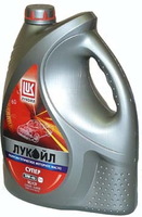 Полусинтетическое моторное масло ЛУКОЙЛ Супер SG/CD 10W-40, 5 л