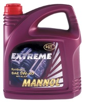 Масло моторное Mannol Extreme 5W40 п/синт 4л