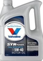 Синтетическое моторное масло VALVOLINE SynPower 5W-40, 4 л