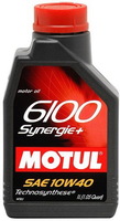 Масло моторное Motul 6100 Synergie Plus 10W40 1л