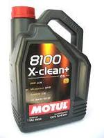 Синтетическое моторное масло Motul 8100 X-clean+ 5W30, 5 л