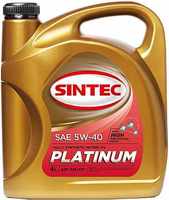 Sintec platinum SAE 5W-40 API SN/CF 4л