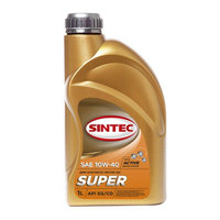 Моторное масло Sintec Super SAE 10W-40 API SG/CD 1л
