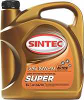 Полусинтетическое моторное масло SINTEC Super 10W-40, 4 л