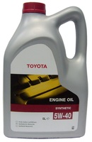 Масло моторное Toyota 5W40 синт 5л Масло моторное Toyota 5W40 синт 5л