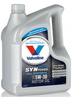 Синтетическое моторное масло VALVOLINE SynPower XL-III C3 5W-30, 4 л