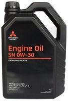Синтетическое моторное масло Mitsubishi SAE 0W-30 API SN, 4 л