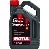 Синтетическое моторное масло Motul 6100 Synergie 5W30, 4 л