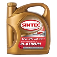 Масло моторное SINTEC Платинум 5W30 SN/CF синт. 4л.