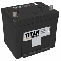 Аккумулятор  Титан  Asia Standart 62Ач.