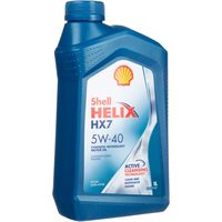 Полусинтетическое моторное масло SHELL Helix HX7 5W-40, 1 л