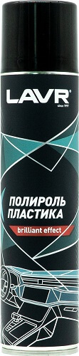 ЛАВР Полироль пласт. глянцевый 400мл.