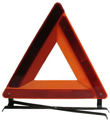 Знак аварийной остановки Орехово-Зуево (в чехле)