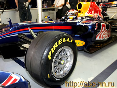 Pirelli изменит форму задних шин для Formula 1